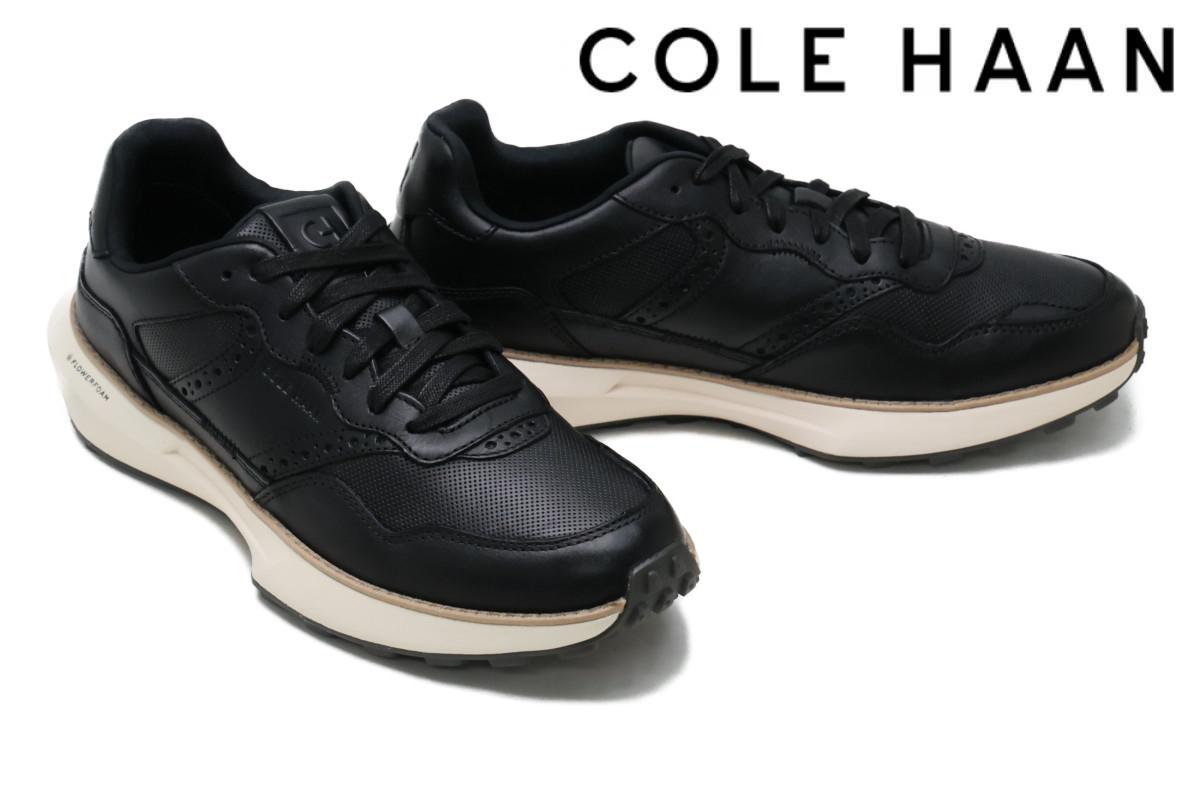 コールハーン メンズ スニーカー グランドプロ アシュランド スニーカー ブラックアイボリー COLE HAAN c37391i