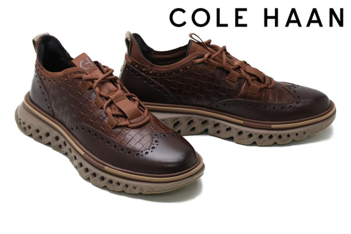 SALE セール｜コールハーン メンズ スニーカー ゼログランド ウィング オックスフォード ダークセコイア COLE HAAN c38420i