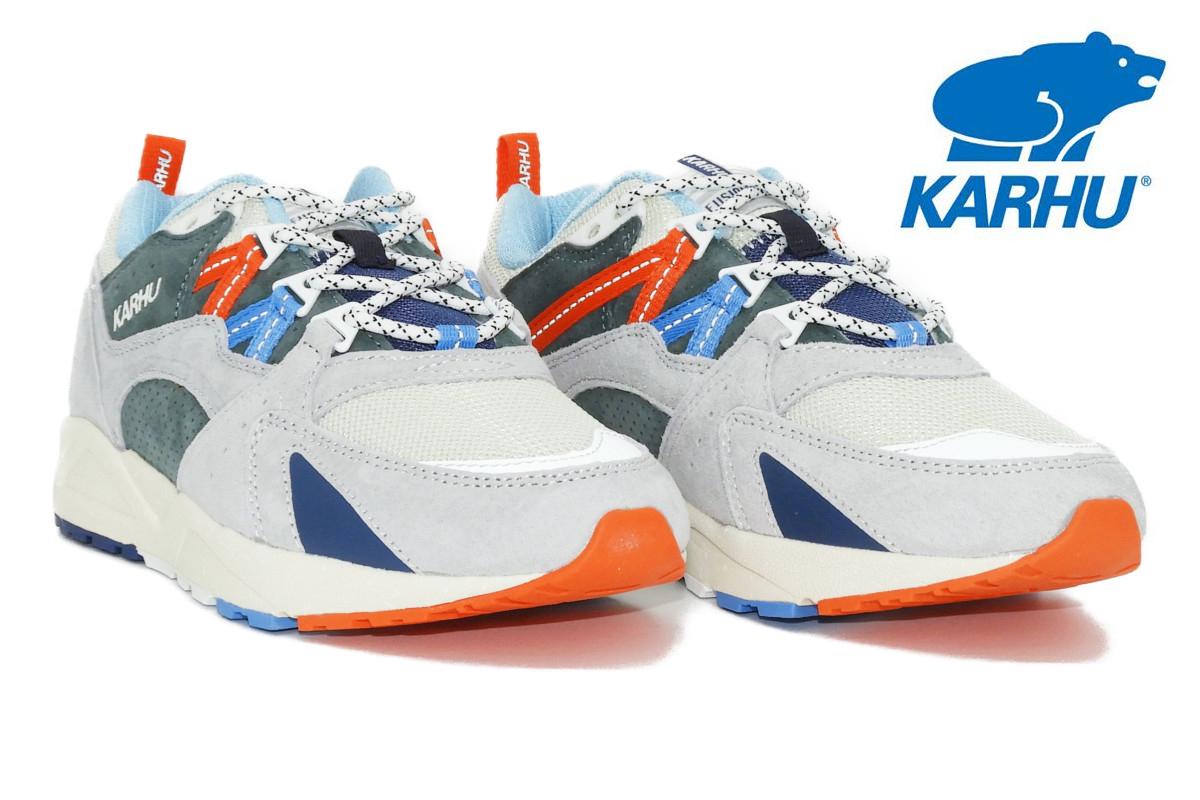 カルフ メンズ スニーカー フュージョン2.0 ドーンブルースカーレットアイビス KARHU kh804138-dblsa