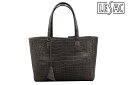 レザック バッグ クロコ トートバッグ グレー 国産(日本製) LE'SAC bilbaocroco