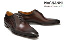 MAGNANNI マグナーニ 革靴 オパンカ 革靴 オパンカ プレーントゥ イントレチャート メンズ 本革 ブラウン カーフレザー ドレス スペイン製 2566...