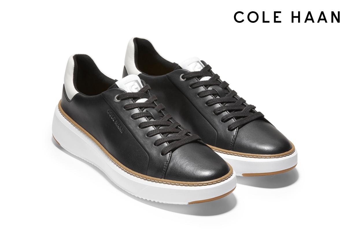 コールハーン メンズ スニーカー グランドプロ トップスピン スニーカー ブラック COLE HAAN c34225i