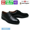 ハッシュパピー メンズ カジュアルシューズ 外羽根プレーントゥ ブラック Hush Puppies m-0247natbk