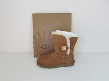 UGG australia アグ オーストラリア　シープスキン ブーツ ベイリーボタン サイズUS9 (26cm) チェストナット【新品】UGG australia Bailey Button /Chestnut