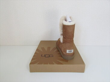 UGG australia アグ オーストラリア　シープスキン ブーツ ベイリーボタン サイズUS9 (26cm) チェストナット【新品】UGG australia Bailey Button /Chestnut