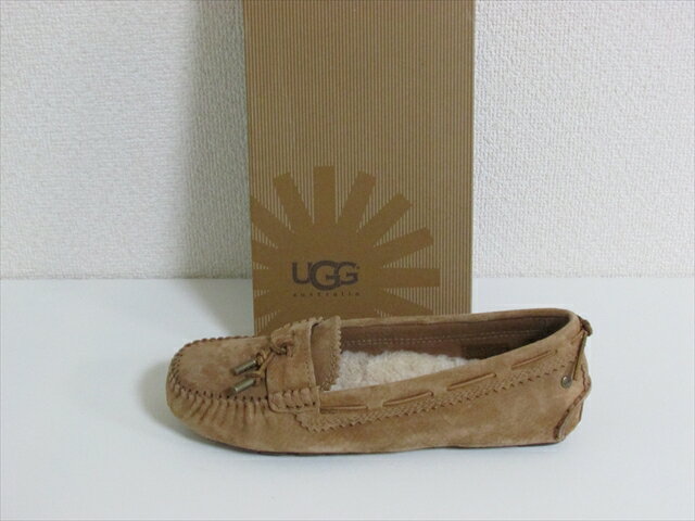 【セール特価】 UGG australia アグ オーストラリア シープスキン シューズ ロニィ サイズUS6.5 (23.5cm) チェストナット【新品】UGG australia Roni /Chestnut