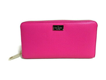 【スペシャル】kate spade ケイトスペード ジッパーラウンド 長財布 ネダ ハイランド プレイス ピンク【新品】kate spade Neda (WLRU2072) Highland Place bgnvillea