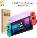 Nintendo Switch SwitchLight 有機EL ブルーライトカット タイプ 保護フィルム ガラスフィルム 任天堂 スイッチ スィッチ スイッチライト 液晶 フィルム ニンテンドー 液晶保護フィルム シール ガラス ニンテンドースイッチ 画面保護 強化ガラス 1