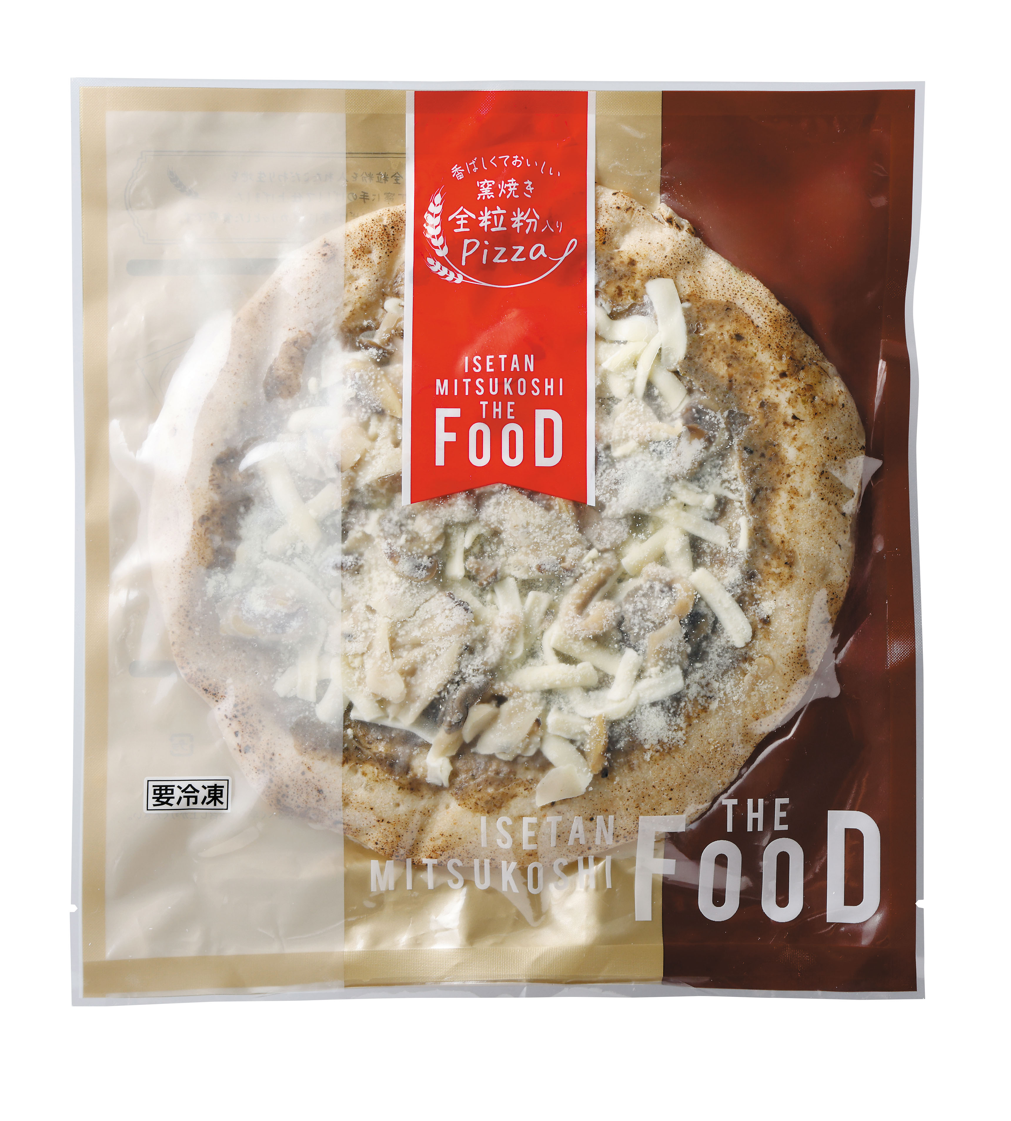 ピッツァ　トリュフ香る4種のきのこ　（直径約20cm）　クイーンズ伊勢丹　冷凍