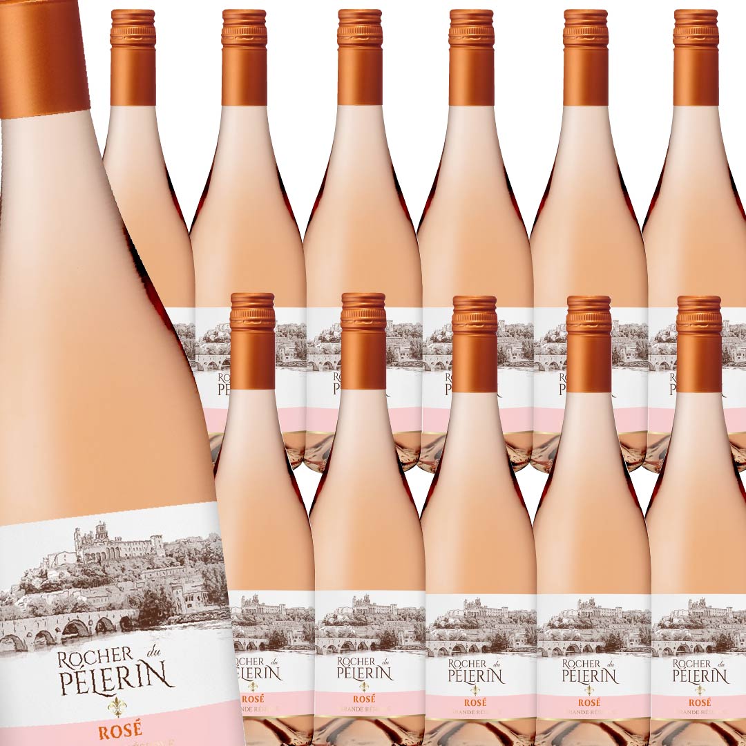 内容量：750ml×12本産地：フランス ラングドッククイーンズで一番売れているバイヤー買付ワイン「ロシェ・ド・ペルラン」待望のロゼ。朝摘みしたグルナッシュ種50％、サンソー種50％をブレンド。赤い果実と白い花の香りに軽快な酸と柔らかな果実味が調和。※商品画像はイメージのため、実際の商品と異なる場合がございます。特にご希望がございましたら、 現在の商品を確認させていただきますのでご連絡くださいますようお願い申し上げます。※原材料表示・アレルギー情報は商品画像・現物の一括表示ラベルからご確認ください。食品の原材料表示については、掲載の内容と実物の表記が異なることがございます。 お手元に届きましたら実物の一括表示にて、原材料等をご確認くださいますようお願い申し上げます。酒類の販売について・20歳未満の飲酒は法律により禁じられております。・20歳以上であることを確認できない場合、酒類を販売しません。・このページの酒類は酒類販売業免許通知書に基づき販売しております。