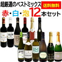 内容量：各750ml×12本　常温　【超厳選のベストミックス赤白泡12本セット】※商品画像はイメージのため、実際の商品と異なる場合がございます。特にご希望がございましたら、 現在の商品を確認させていただきますのでご連絡くださいますようお願い申し上げます。※原材料表示・アレルギー情報は商品画像・現物の一括表示ラベルからご確認ください。食品の原材料表示については、掲載の内容と実物の表記が異なることがございます。 お手元に届きましたら実物の一括表示にて、原材料等をご確認くださいますようお願い申し上げます。酒類の販売について・20歳未満の飲酒は法律により禁じられております。・20歳上であることを確認できない場合、酒類を販売しません。・このページの酒類は酒類販売業免許通知書に基づき販売しております。