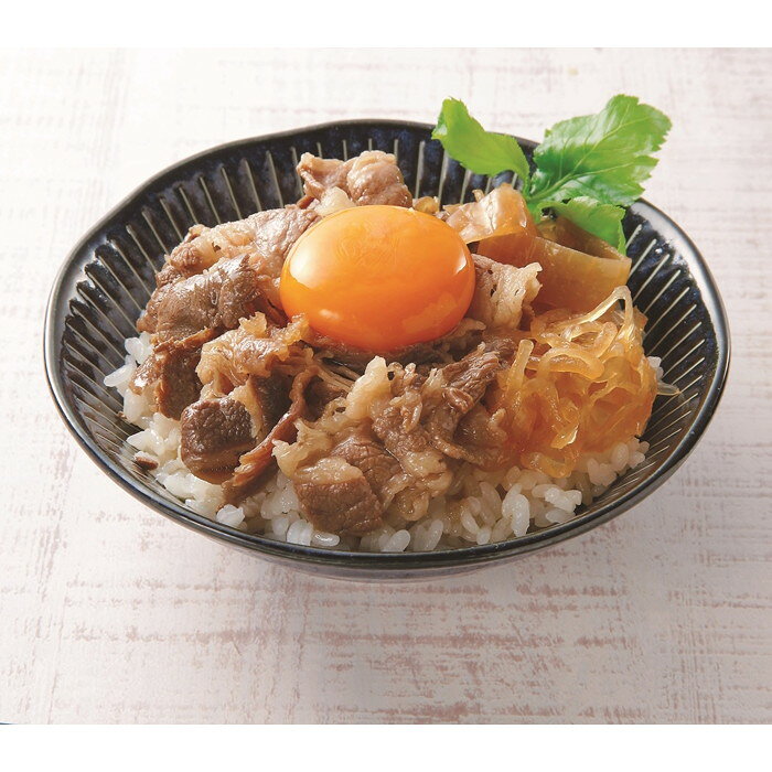 クイーンズ伊勢丹楽天市場店の特製つゆで仕上げた牛丼の具　130g　冷凍　クイーンズ伊勢丹｜アングル3