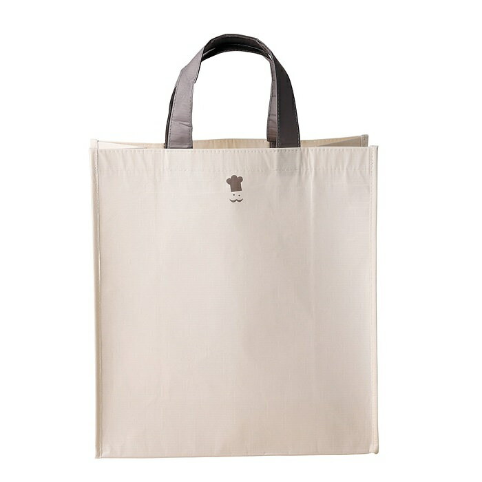 エコバック　エコバッグ　ショッピングバッグ　買い物バッグ　買い物袋　M　サイズ　マチ広　プレゼント　ギフト　プチギフト　退職　御礼　イベント　景品　粗品　おしゃれ　かわいい　シンプル　伊勢丹　クイーンズのサムネイル