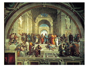 ジグソーパズル1000ピース ジグソーパズル The School of Athens ラファエッロ アテナイの学堂 名画パズル サイズ735×510mm 付属品 パズル パズルリキッド ヘラ付き 実物ポスター A-1100 名畫入学式 卒業式 成人式