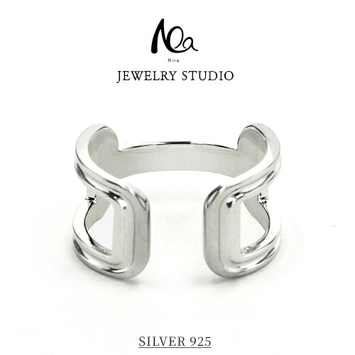 リング 指輪 SV925 シルバーリング 太めリング 日本製 オープンリング フリーサイズ レディース メンズ..