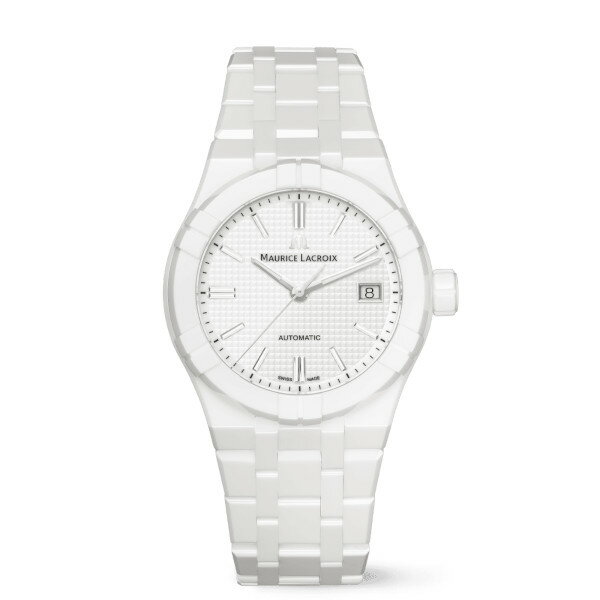 【豪華ノベルティ進呈】【最大42回払いまで無金利】正規品 MAURICE LACROIX モーリスラクロア アイコン オートマチック セラミック 39mm 自動巻 メンズ腕時計 送料無料 AI6007-CRM72-130-7