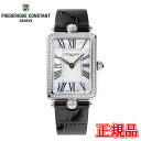 【最大42回払いまで無金利】【選べるノベルティ進呈!】 正規品 FREDERIQUE CONSTANT フレデリック・コンスタント クラシック アールデコ カレ クォーツ レディース腕時計 送料無料 FC-200MPW2ACD6 ラッピング無料