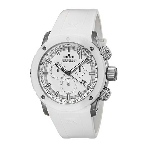  正規品 EDOX エドックス CHRONOFFSHORE-1 CHRONOGRAPH クロノオフショア1 クロノグラフ メンズ腕時計 送料無料 10221-3B3-BIN3 ラッピング無料 あす楽