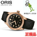 オリス 【最大42回払いまで無金利】正規品 ORIS オリス ダイバーズ65コットンキャンディセピア 自動巻き メンズ腕時計 送料無料 01 733 7771 3154-07 4 19 18BR