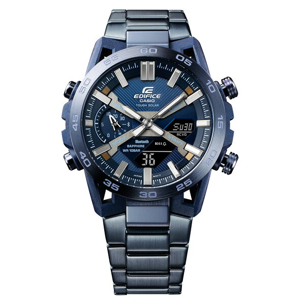 【5％OFF クーポン！3月1日 00:00 〜3月2日9:59】国内正規品 CASIO カシオ EDIFICE SOSPENSIONE COOL BLUE EDITION タフソーラー メンズ腕時計 送料無料 ECB-2000YCB-2AJF ラッピング無料