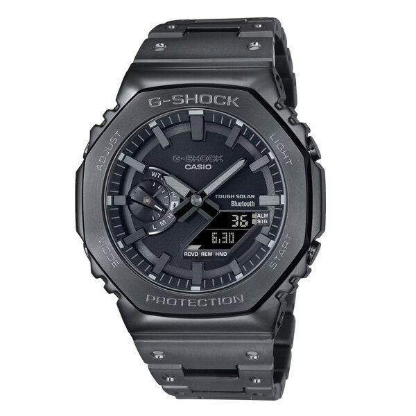 【5％OFF クーポン！9月1日 00:00 〜9月2日9:59】国内正規品 CASIO カシオ G-SHOCK FULL METAL 2100シリーズ タフソーラー ソーラー充電システム メンズ腕時計 送料無料 GM-B2100BD-1AJF ラッピング無料