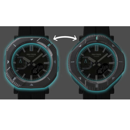 国内正規品 CASIO カシオ PRO TREK プロトレック Hiker Line ソーラー充電システム メンズ腕時計 PRJ-B001-1JF