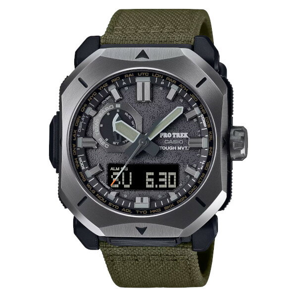国内正規品 CASIO カシオ PRO TREK プロトレック Climber Line ソーラー充電システム メンズ腕時計 PRW-6900YB-3JF
