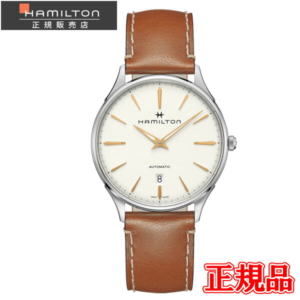 【豪華ノベルティ進呈】 Hamilton ハミルトン ジャズマスター THINLINE AUTO 自動巻き メンズ腕時計 送料無料 H38525512 ラッピング無料