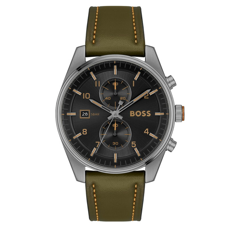 【15％クーポン配布】 【国内正規品】HUGO BOSS ヒューゴボス SKYTRAVELLER クォーツ クロノグラフ メンズ腕時計 1514148