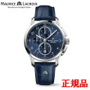 y؃mxeBizyő42񕥂܂Ŗz Ki MAURICE LACROIX [XNA PONTOS CHRONOGRAPH 43mm  Yrv  PT6388-SS001-420-4 bsO