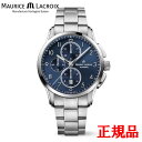 y؃mxeBizyő42񕥂܂Ŗz Ki MAURICE LACROIX [XNA PONTOS CHRONOGRAPH 43mm  Yrv  PT6388-SS002-420-1 bsO