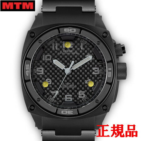 【最大24回払いまで無金利】MTM エムティーエム Falcon Black On Black Titanium メンズ腕時計 クォーツ 送料無料 FAL-TBK-BONB-MBTI ラッピング無料