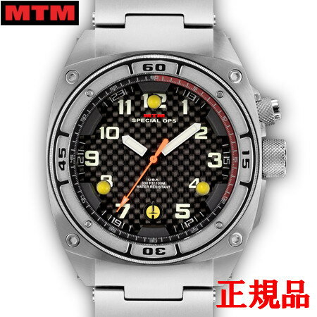 MTM エムティーエム Falcon Silver Titanium メンズ腕時計 クォーツ 送料無料 FAL-TSL-BKCB-MBTI