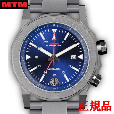 MTM エムティーエム H-61 Grey-Blue Dial メンズ腕時計 クォーツ 送料無料 H61-SGR-BLUE-MBSS ラッピング無料