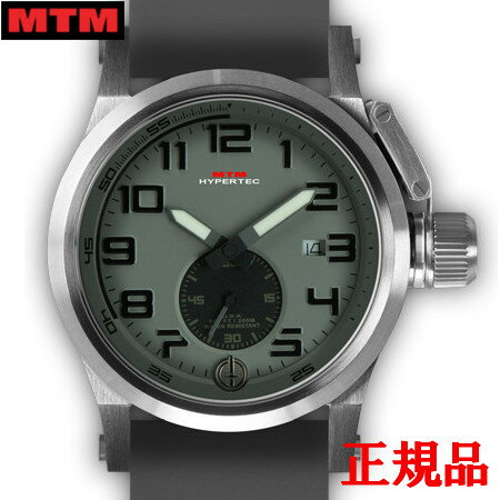 MTM エムティーエム HYPERTEC CHRONO 1A Silver Grey Dial - Grey Rubber II メンズ腕時計 クォーツ 送料無料 HC1-SS4-GREY-GR2S-A ラッピング無料