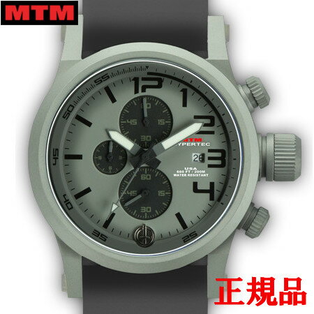 MTM エムティーエム HYPERTEC CHRONO 3A Grey Grey Dial - Grey Rubber II メンズ腕時計 クォーツ 送料無料 HC3-SG4-GREY-GR2S-A ラッピング無料