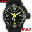 MTM エムティーエム HYPERTEC 44 BLACK - YELLOW DIAL- BLACK RUBBER I メンズ腕時計 クォーツ 送料無料 HYP-SB4-YLLW-BR1B-A ラッピング無料