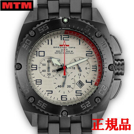 【10%クーポン!5月18日 00:00 〜5月21日9:59】【最大24回払いまで無金利】MTM エムティーエム Patriot Black Tit Tan Dial メンズ腕時計 クォーツ 送料無料 PAT-TBK-TAN1-MBTI ラッピング無料
