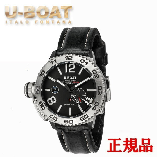 【最大24回払いまで無金利】 U-BOAT ユーボート CLASSICO DOPPIOTEMPO AUTO SS 自動巻き メンズ腕時計 送料無料 9099 ラッピング無料