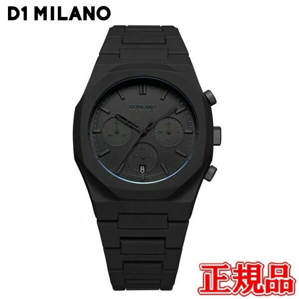 Rakuten - 【5%OFF クーポン！5月1日 00:00 〜5月7日9:59】正規品 D1 MILANO ディーワンミラノ ポリクロノ シャドウ クロノグラフ クオーツ メンズ腕時計 送料無料 PHBJSH ラッピング無料