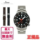 ジン 【最大60回払いまで無金利】 【純正ストラップ進呈】 正規品 Sinn ジン 自動巻き ステンレススチールトラップ メンズ腕時計 送料無料 U50.SDR ラッピング無料