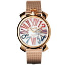 【20 OFF 5倍ポイント】【実物写真あり】 【送料無料】 国内正規品 GAGA MILANO ガガミラノ SLIM 46MM GOLD PLATED メンズ腕時計 5081.1【新品】 ラッピング無料