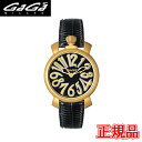 yő24񕥂܂ŖzGAGA MILANO KK~m MANUALE 35MM GOLD PLATED NI[c[dr] jZbNX  6023.02LT