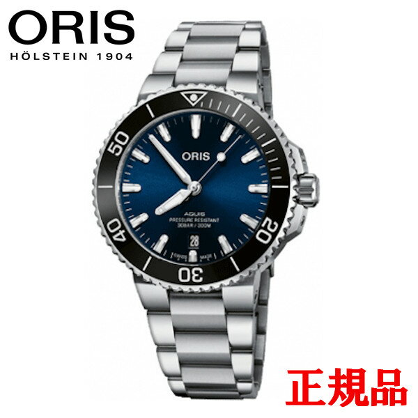 【10%クーポン！5月18日0時～21日9:59】【最大42回払いまで無金利】正規品 ORIS オリス アクイス デイト メンズ腕時計 送料無料 01 733 7766 4135-07 8 22 05PEB 3