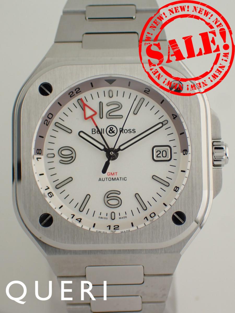 水　廃盤　ベル＆ロス/Bell＆Ross BR-01 ホワイト文字盤 ラグスポ時計”の傑作に、時計ツウも唸る白モデルが登場！──ベル