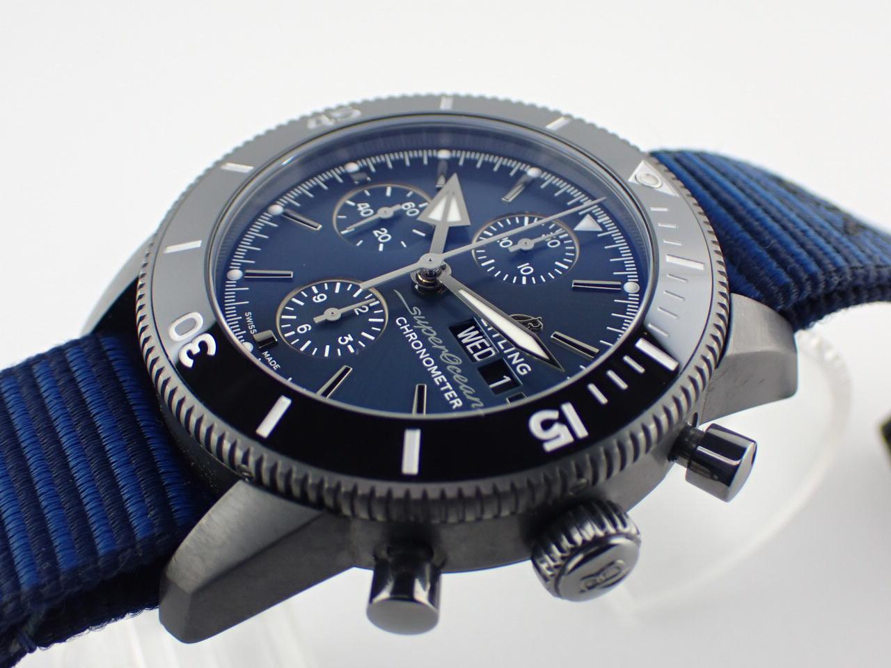 ブライトリング スーパーオーシャン ヘリテージ クロノグラフ44 アウターノウンM133132A1C1W1(M13313)新品仕上げ済【中古】