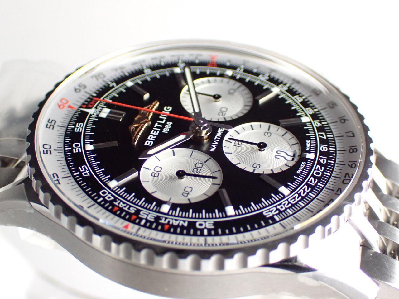 ブライトリング ナビタイマー B01 クロノグラフ ブラック文字盤 メンズ AB0138211B1A1(AB0138) 新品