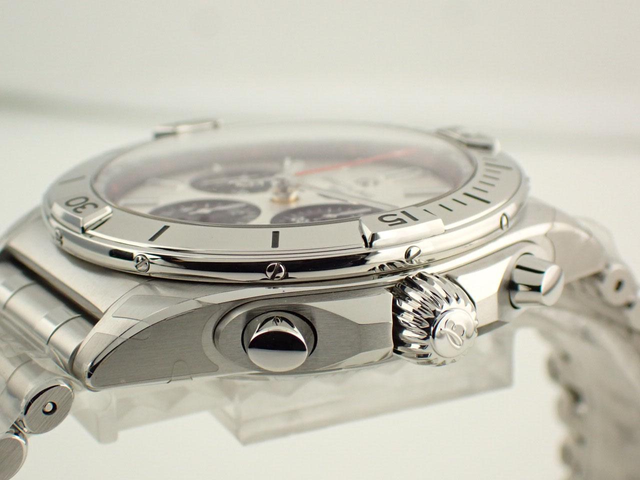 ブライトリング クロノマット B01 クロノグラフ 42mm シルバー メンズ AB0134101G1A1(AB0134)新品