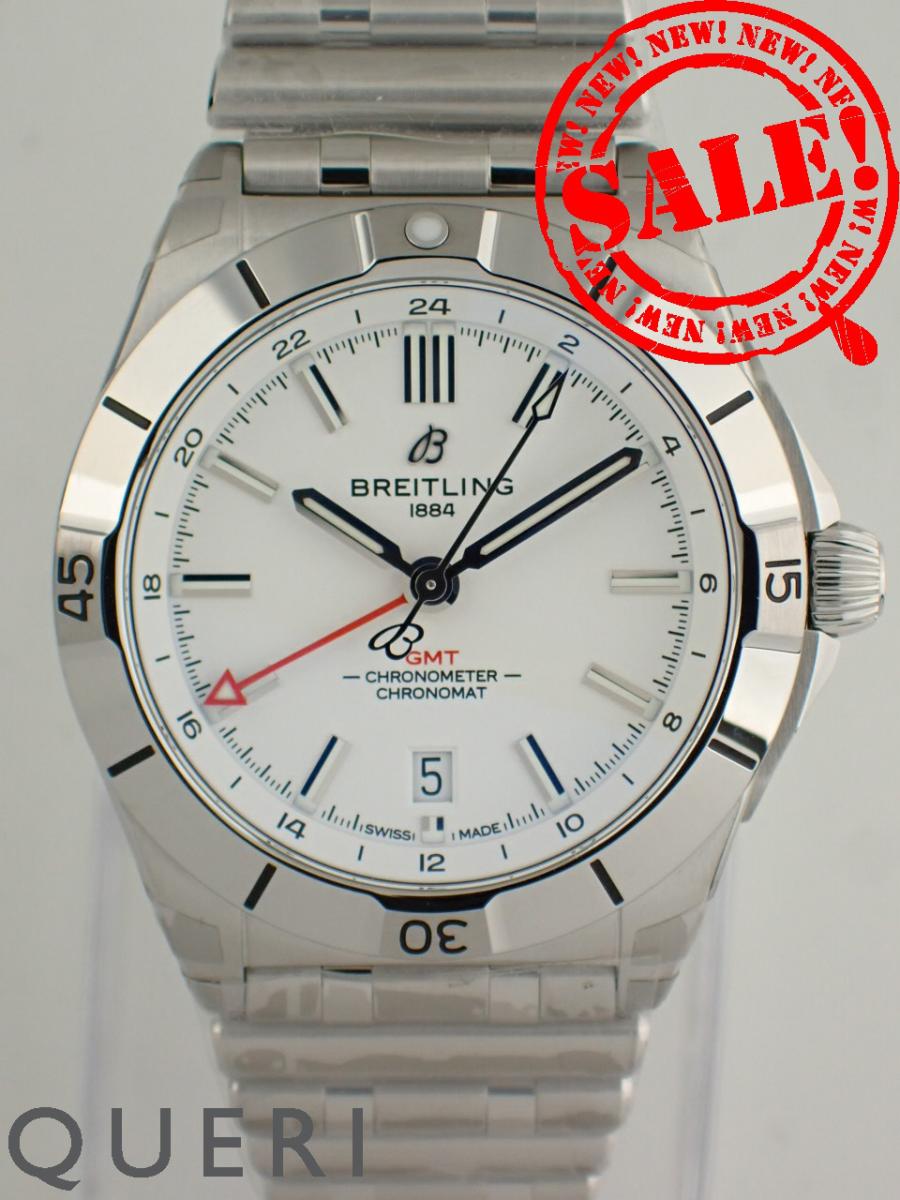 Rakuten - ブライトリング クロノマット オートマチック GMT 40 ホワイト A32398101A1A1(A32398)新品