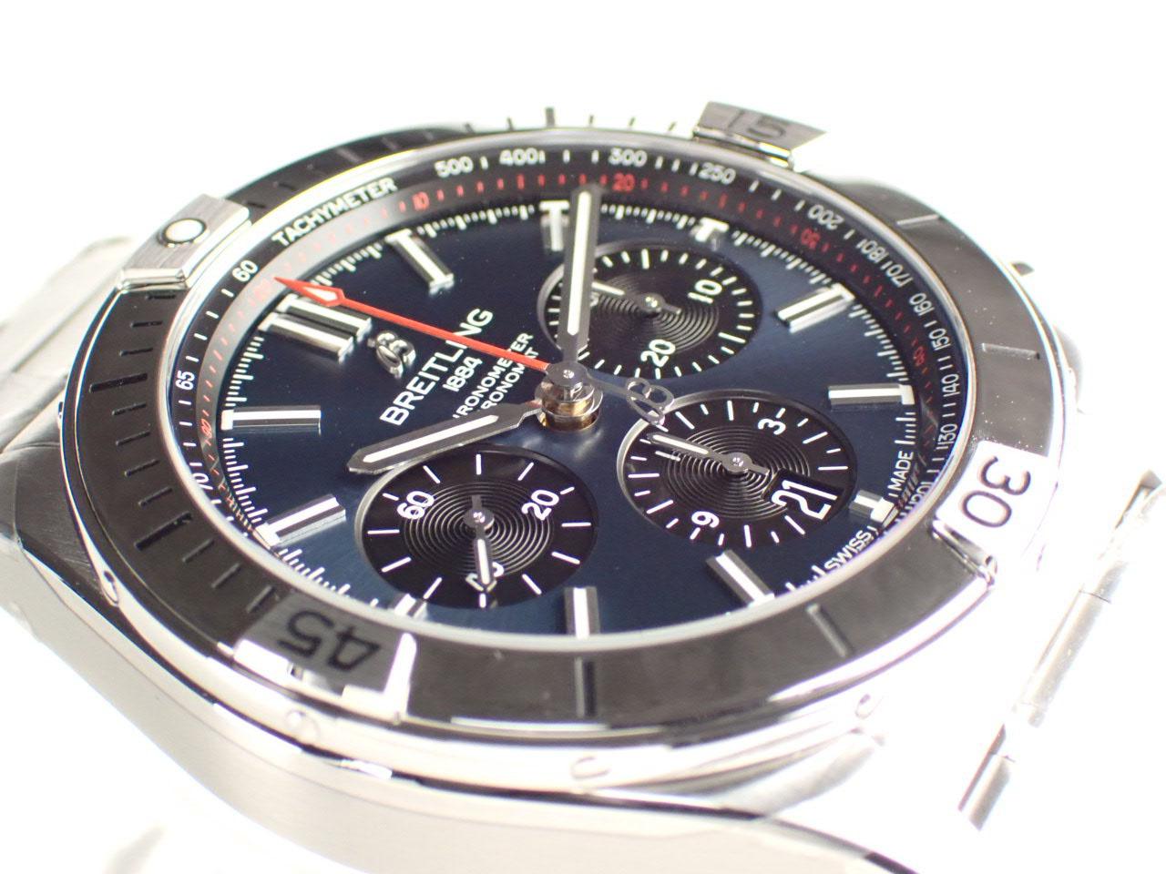 ブライトリング クロノマット B01 クロノグラフ 42 ブルー AB0134101C1A1(AB0134)新品